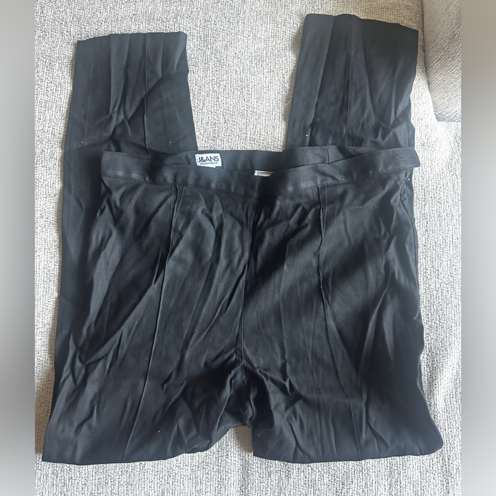 Vintage Dolce & Gabbana J&ANS Black Wide-Leg Trousers